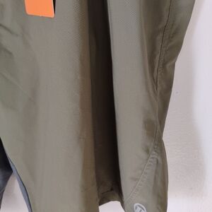 Novara Olive Green Athletic Shorts